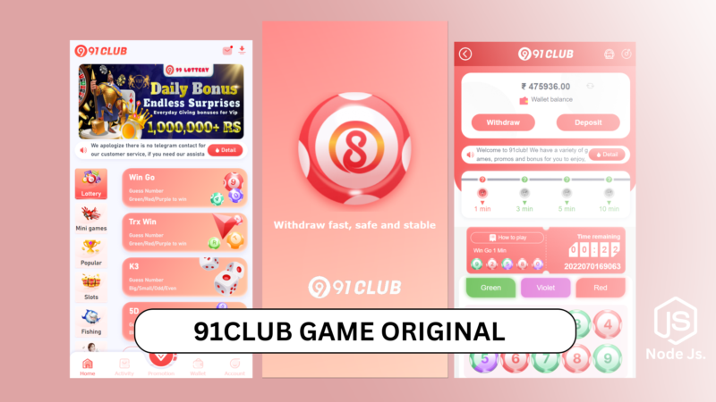 91Club Colour Prediction Game Source Code