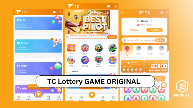 Tc lottery Website Source Code